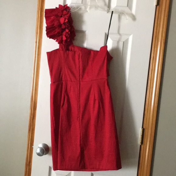 Red Party Dress - Picture 2 of 4